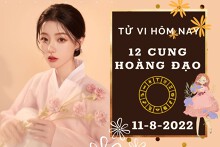Tử vi hôm nay của 12 cung hoàng đạo ngày 11/8/2022: Kim Ngưu tài lộc vượng phát, Nhân Mã tình cảm không mấy vui vẻ