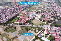 Đường sẽ mở theo quy hoạch ở xã Tiền Phong, Mê Linh, Hà Nội (phần 2)