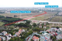 Đường sẽ mở theo quy hoạch ở xã Đình Xuyên, Gia Lâm, Hà Nội (phần 3)