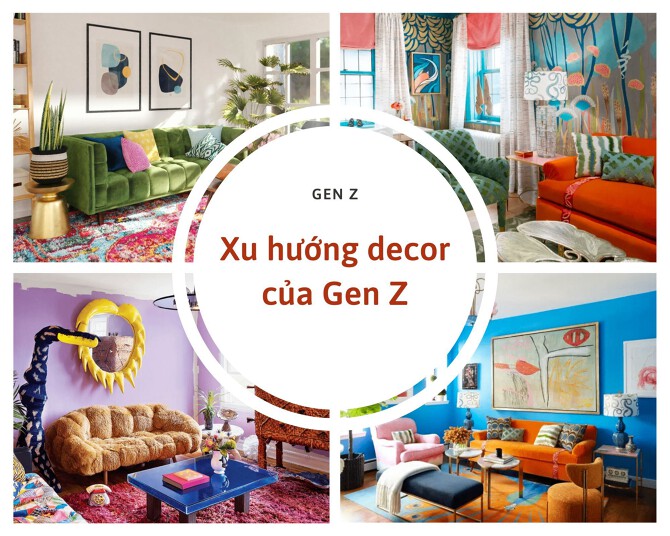 Cập nhật xu hướng decor của gen z mới nhất