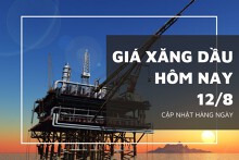 Giá xăng dầu hôm nay 12/8: Tiếp đà đi lên, giá dầu tăng gần 3%