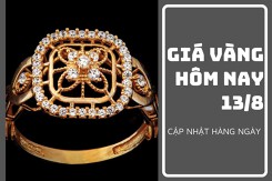 Giá vàng hôm nay 13/8: Tăng từ 100.000 đồng/lượng đến 150.000 đồng/lượng trong phiên cuối tuần