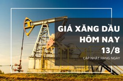 Giá xăng dầu hôm nay 13/8: Giảm trở lại hơn 1% trong phiên cuối tuần