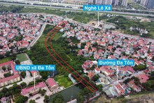 Đường sẽ mở theo quy hoạch ở xã Đa Tốn, Gia Lâm, Hà Nội (phần 4)