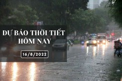 Dự báo thời tiết hôm nay 16/8/2022: Hà Nội, Đà Nẵng và TP HCM đều có mưa dông vào chiều tối và đêm