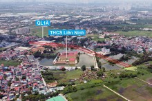Đường sẽ mở theo quy hoạch xã Liên Ninh, Thanh Trì, Hà Nội (phần 2)