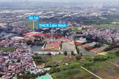 Đường sẽ mở theo quy hoạch xã Liên Ninh, Thanh Trì, Hà Nội (phần 2)