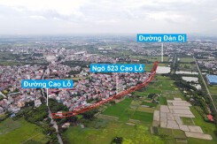 Đường sẽ mở theo quy hoạch ở xã Uy Nỗ, Đông Anh, Hà Nội (phần 5)