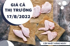 Giá cả thị trường hôm nay 17/8/2022: Thịt heo, thịt gà và trái cây các loại giữ giá ổn định