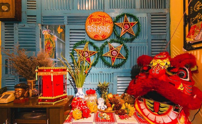 Mâm ngũ quả trung thu đẹp và ý nghĩa mâm ngũ quả