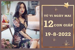 Tử vi ngày mai của 12 con giáp 19/8/2022: Thân tài lộc không đáng lo, Tỵ công việc khởi sắc