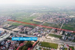Đường sẽ mở theo quy hoạch ở xã Nguyên Khê, Đông Anh, Hà Nội (phần 3)