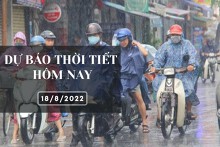 Dự báo thời tiết hôm nay 18/8/2022: Hà Nội, Đà Nẵng và TP HCM có mưa vào chiều tối, ngày vẫn nắng
