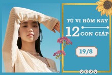 Tử vi hàng ngày hôm nay của 12 con giáp 19/8/2022: Hợi tài lộc bình ổn, Tỵ sự nghiệp khó khăn