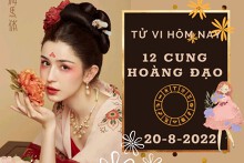 Tử vi hôm nay của 12 cung hoàng đạo ngày 20/8/2022: Sư Tử sự nghiệp bất ổn, Song Ngư tài lộc bấp bênh