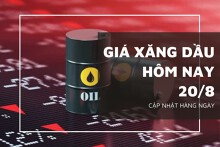 Giá xăng dầu hôm nay 20/8: Duy trì đà tăng ngày thứ ba liên tiếp