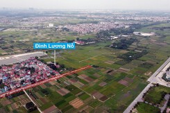 Đường sẽ mở theo quy hoạch ở xã Tiên Dương, Đông Anh, Hà Nội (phần 6)