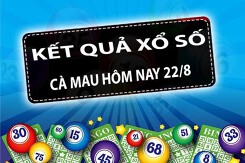 (KQXSCM) Kết quả xổ số Cà Mau hôm nay thứ Hai 22/8/2022: Giải đặc biệt 614256