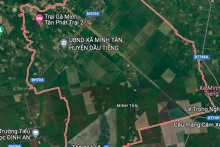 Kế hoạch sử dụng đất xã Minh Tân, huyện Dầu Tiếng, Bình Dương năm 2022