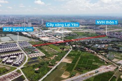 Đường sẽ mở theo quy hoạch ở xã Lại Yên, Hoài Đức, Hà Nội (phần 1)