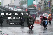 Dự báo thời tiết hôm nay 23/8/2022: Hà Nội và Đà Nẵng có nắng nóng nhẹ, TP HCM có nơi mưa to