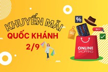 Bật mí những chương trình khuyến mãi 2/9 hấp dẫn năm 2022