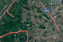 Kế hoạch sử dụng đất phường Tân An, Thủ Dầu Một, Bình Dương năm 2022