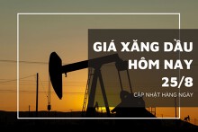 Giá xăng dầu hôm nay 25/8: Nối dài đà đi lên trên sàn Tokyo