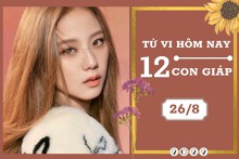 Tử vi hàng ngày hôm nay của 12 con giáp 26/8/2022: Ngọ tài lộc vượng phát, Tý gặp nhiều trắc trở