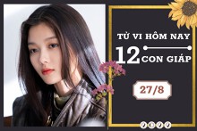 Tử vi hàng ngày hôm nay của 12 con giáp 27/8/2022: Mùi tài lộc bấp bênh, Sửu sự nghiệp thuận lợi