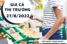 Giá cả thị trường hôm nay 27/8/2022: Cuối tuần, giá thịt gà và thịt heo ưu đãi tại các siêu thị