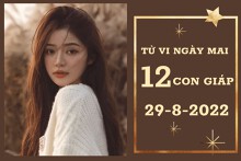Tử vi ngày mai của 12 con giáp 29/8/2022: Tý tài lộc vô lo, Thân vượng sự nghiệp