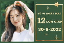 Tử vi ngày mai của 12 con giáp 30/8/2022: Thìn tài lộc lên xuống bất ổn, Ngọ tình cảm không lo