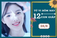 Tử vi hàng ngày hôm nay của 12 con giáp 28/8/2022: Thân tình duyên êm đẹp, Dần tài lộc khởi sắc