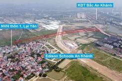 Đường sẽ mở theo quy hoạch ở xã Lại Yên, Hoài Đức, Hà Nội (phần 2)