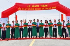 Hậu Giang có thêm cầu mới kết nối với Bạc Liêu