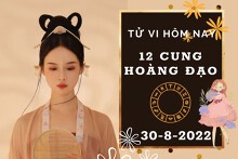 Tử vi hôm nay của 12 cung hoàng đạo ngày 30/8/2022: Kim Ngưu tình cảm hài hòa, Ma Kết tài lộc kém sắc