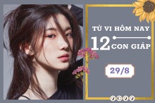 Tử vi hàng ngày hôm nay của 12 con giáp 29/8/2022: Dậu hạnh phúc đong đầy, Mão tài lộc khởi sắc
