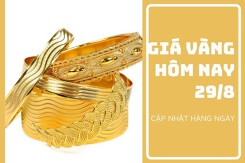 Giá vàng hôm nay 29/8: Tiếp tục giảm từ 100.000 đồng/lượng đến 200.000 đồng/lượng trong phiên sáng đầu tuần