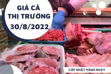 Giá cả thị trường hôm nay 30/8/2022: Thịt gà, thịt heo các loại tiếp tục được giảm giá đến 10%