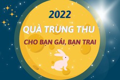 Bật mí những món quà Trung thu cho bạn gái, bạn trai năm 2022