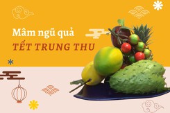 Mâm ngũ quả Tết Trung thu: Ý nghĩa và cách bày trí đẹp mắt năm 2022