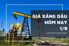 Giá xăng dầu hôm nay 1/9: Tiếp đà giảm hơn 1% trên sàn Tokyo