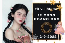 Tử vi hôm nay của 12 cung hoàng đạo ngày 2/9/2022: Sư Tử tài lộc vượng phát, Thiên Bình công việc bình ổn