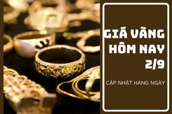 Giá vàng hôm nay 2/9: Kéo dài chuỗi giảm dài nhất