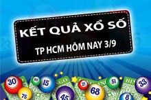(KQXSHCM) Kết quả xổ số TP HCM hôm nay thứ Bảy 3/9/2022: Giải đặc biệt 320869