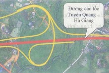 Cao tốc Tuyên Quang - Hà Giang giai đoạn 1 cắt nhiều khu dân cư, dự kiến hoàn thành vào năm 2025