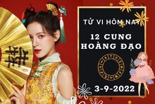 Tử vi hôm nay của 12 cung hoàng đạo ngày 3/9/2022: Xử Nữ tình cảm đột phá, Bọ Cạp tài lộc bình ổn