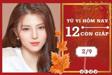 Tử vi hàng ngày hôm nay của 12 con giáp 2/9/2022: Sửu tình duyên hòa hợp, Mùi tài lộc dồi dào
