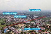 Đường sẽ mở theo quy hoạch ở thị trấn Sóc Sơn, Sóc Sơn, Hà Nội (phần 1)